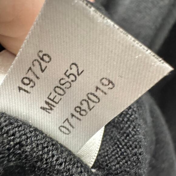 Peter Millar Sweater Mens Large Black Crown Soft 1/4 Zip Merino Wool Silk SEGMA - Picture 9 of 11